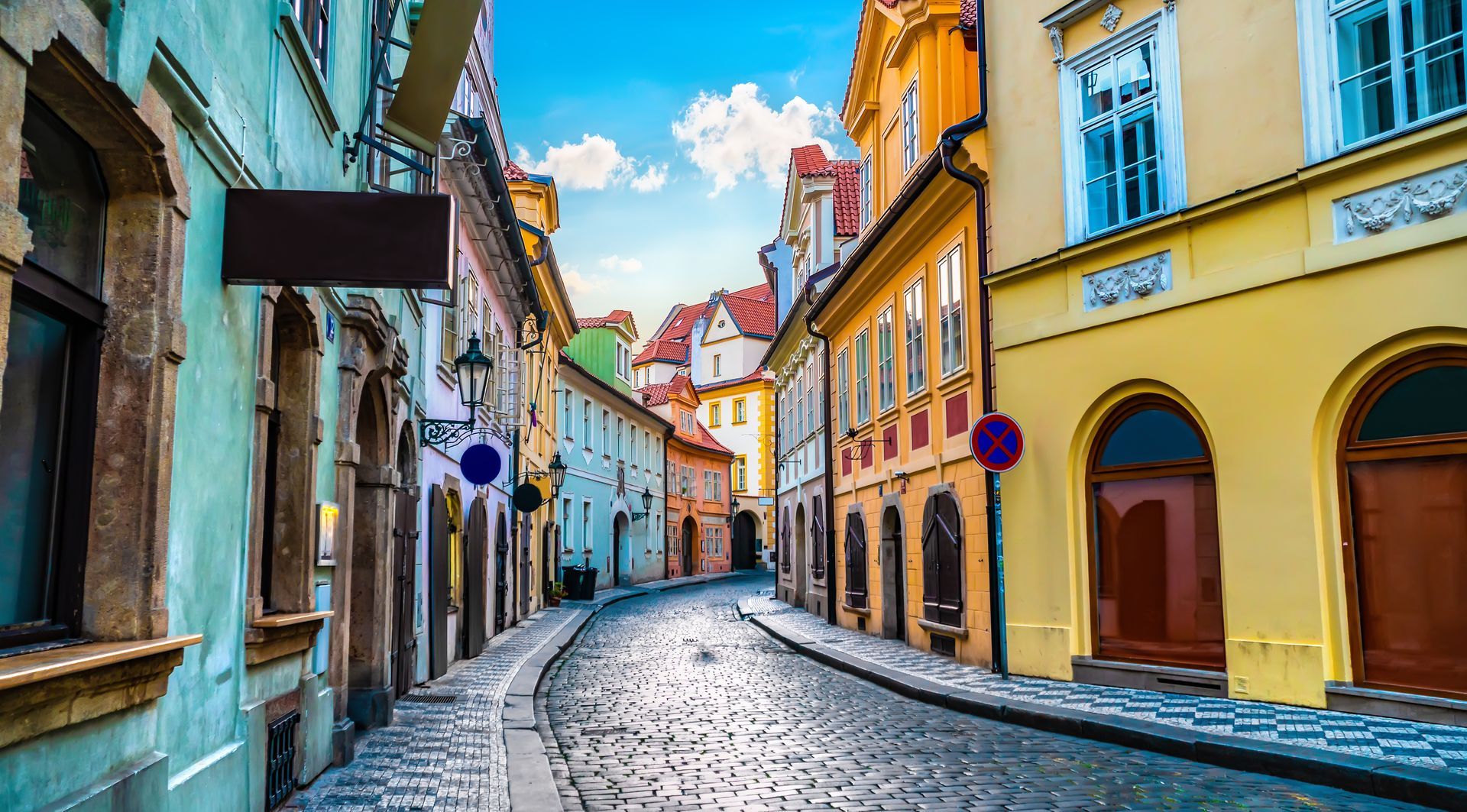 Old street in Prague