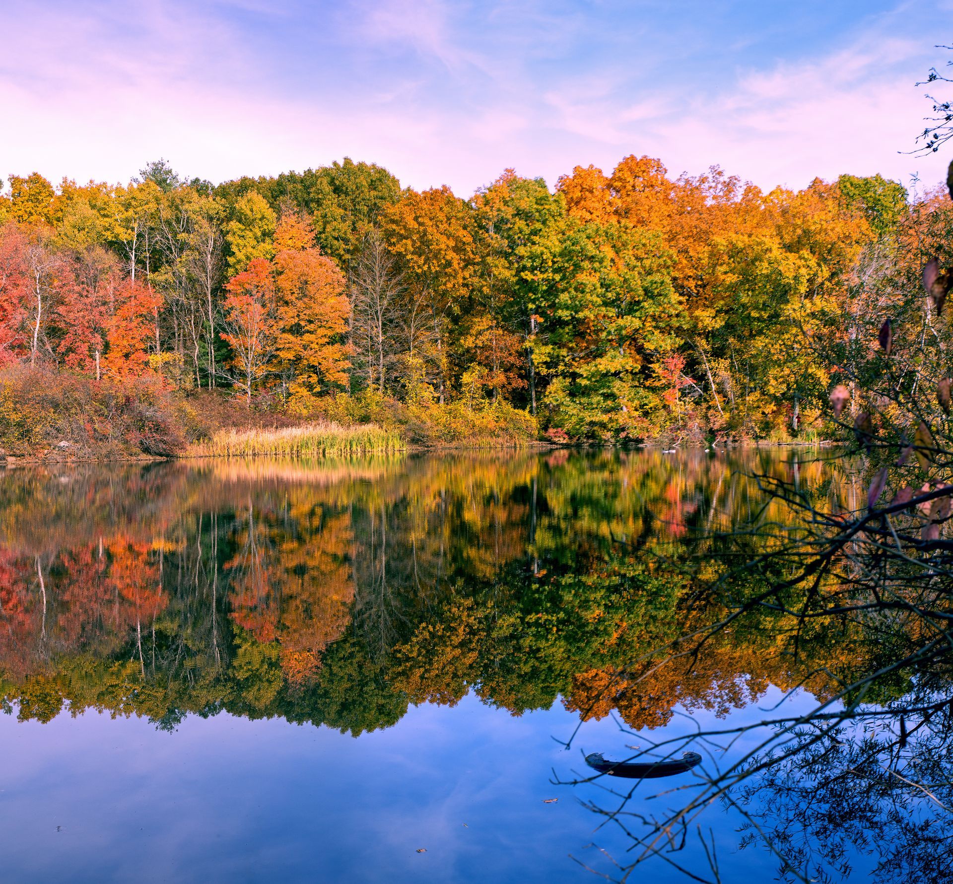 New England Fall Reflection