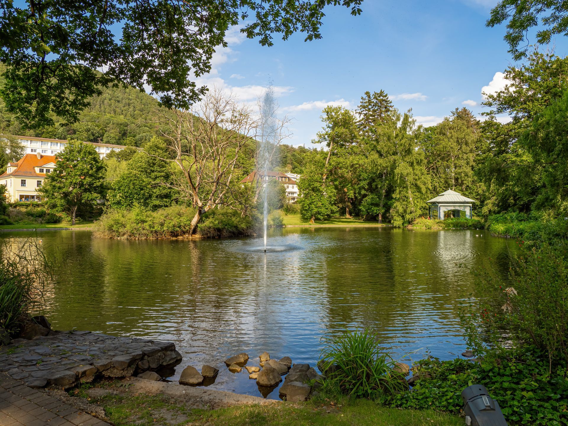 Bad Wildungen-Reinhardshausen, Europas größter Kurpark