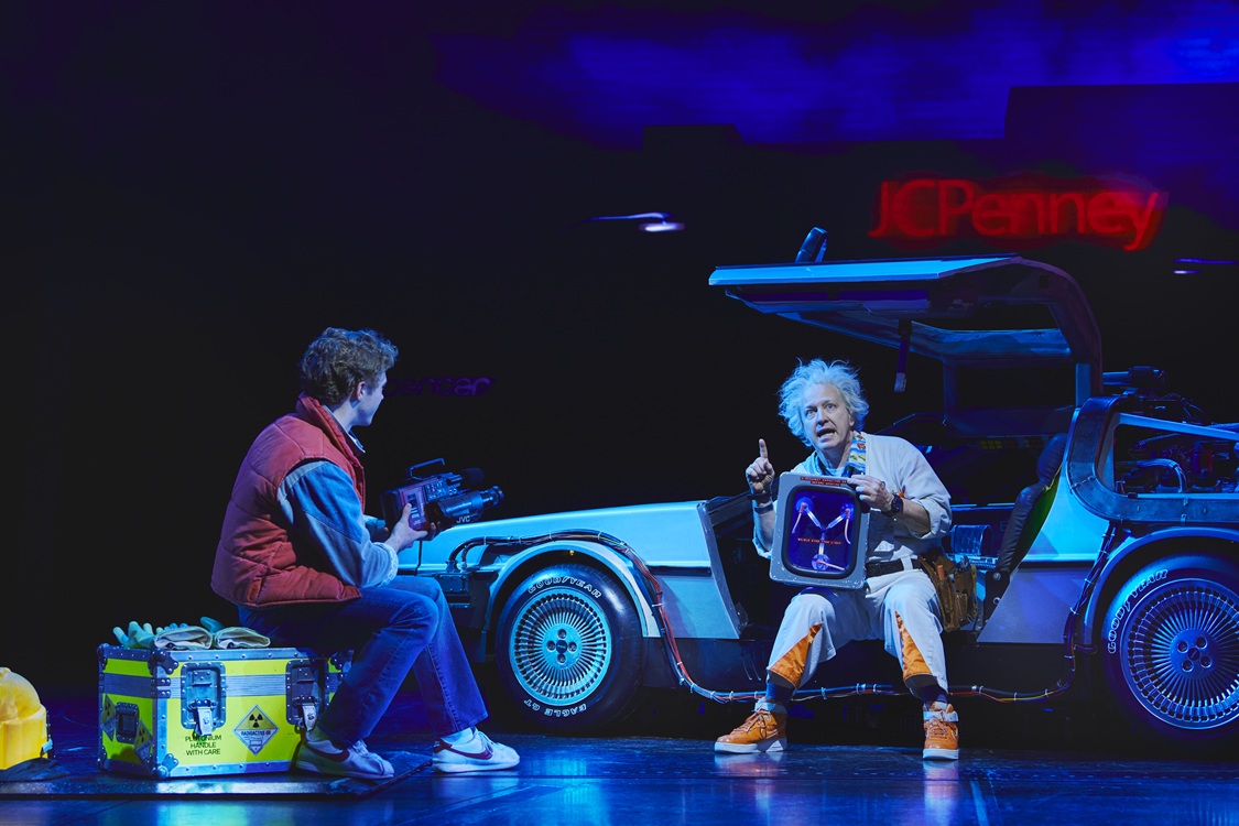 ZIZ_Prio2_ Caden Brauch (Marty McFly) and Cory English (Doc Brown)