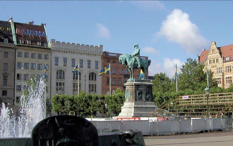 Schweden_Malmoe_Marktplatz